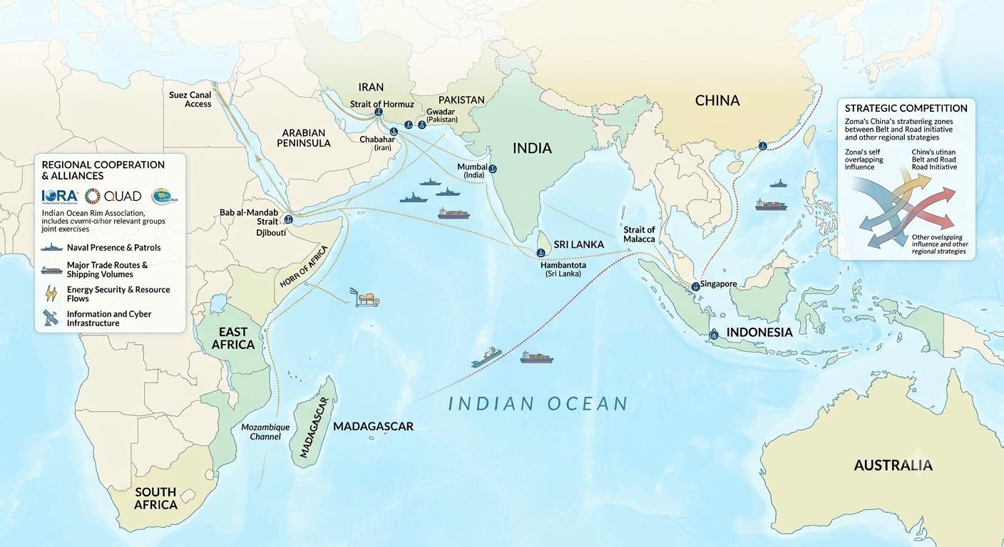 The Indian Ocean in the Era of Great-Power Competition: Reassessing the Strategic Impact of Extra-Regional Actors on Regional Stability